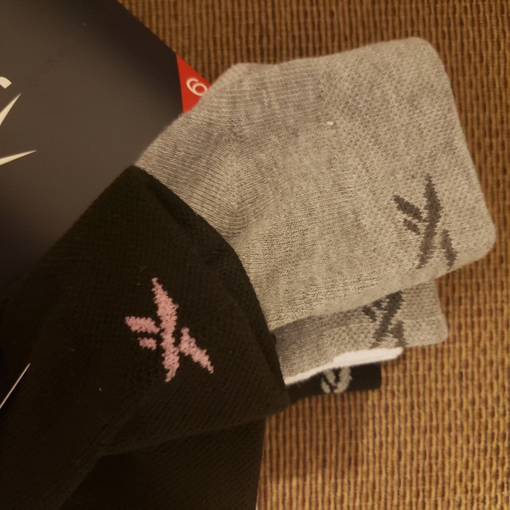 Reebok Ladies Quarter Cut Socks - 6 Pair - Picture 4 of 6